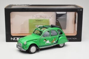 Citroen 2CV Zöld Norev 1:18 181513 Fém – 8. kép a 8-ből