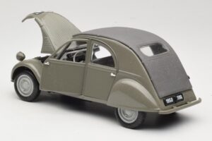Citroen 2CV Szürke Maisto 1:18 31834 Fém – 5. kép a 8-ből