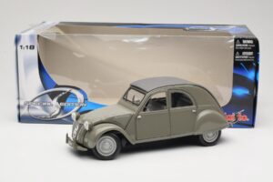 Citroen 2CV Szürke Maisto 1:18 31834 Fém – 8. kép a 8-ből