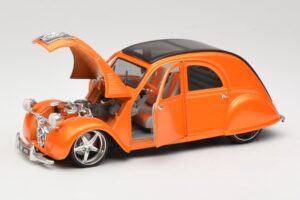 Citroen 2CV Narancssárga Maisto 1:18 31321 Fém – 2. kép a 8-ből