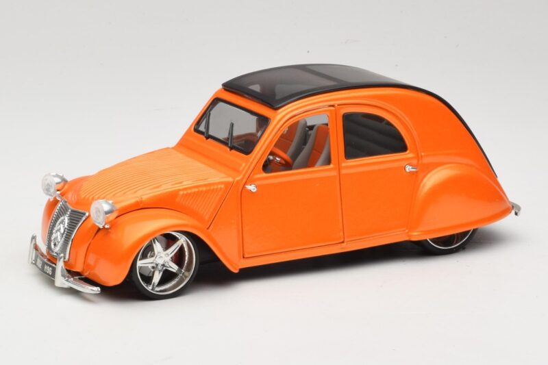 Citroen 2CV Narancssárga Maisto 1:18 31321 Fém