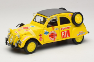 Citroen 2CV Rally Sárga Maisto 1:18 56032 Fém