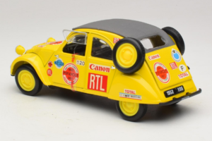 Citroen 2CV Rally Sárga Maisto 1:18 56032 Fém – 5. kép a 6-ből