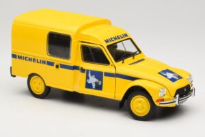 Citroen Acadiane Michelin Sárga Solido 1:18 S1800406 Fém – 4. kép a 6-ből