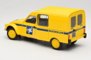 Citroen Acadiane Michelin Sárga Solido 1:18 S1800406 Fém – 5. kép a 6-ből