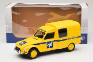 Citroen Acadiane Michelin Sárga Solido 1:18 S1800406 Fém – 6. kép a 6-ből
