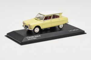 Citroen Ami 6 Sárga Fehér Minichamps 1:43 400111661 Fém – 2. kép a 4-ből