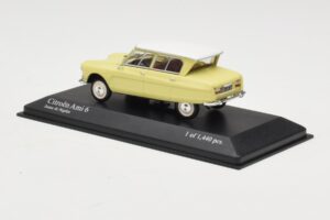 Citroen Ami 6 Sárga Fehér Minichamps 1:43 400111661 Fém – 3. kép a 4-ből