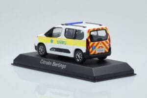 Citroen Berlingo Ambulance SAMU Fehér Sárga Norev 1:43 155769 Fém – 3. kép a 4-ből