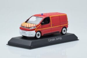 Citroen Jumpy Van Sapeurs Pompiers Piros Norev 1:43 155822 Fém – 2. kép a 4-ből