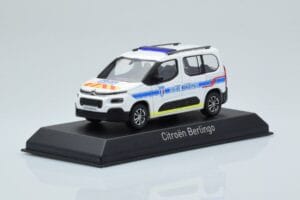 Citroen Berlingo Police Municipale v2 Fehér Kék Norev 1:43 155768 Fém – 2. kép a 4-ből