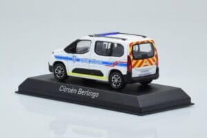Citroen Berlingo Police Municipale v2 Fehér Kék Norev 1:43 155768 Fém – 3. kép a 4-ből