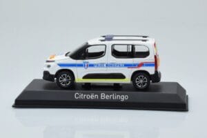Citroen Berlingo Police Municipale v2 Fehér Kék Norev 1:43 155768 Fém