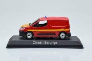 Citroen Berlingo Van Sapeurs Pompiers Piros Norev 1:43 155772 Fém
