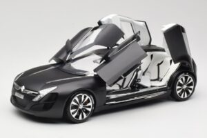Citroen C-Metisse Matte Black Norev 1:18 181597 Fém – 2. kép a 8-ből