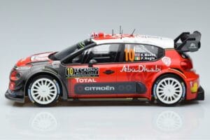 Citroen C3 WRC #10 K. Meeke / P. Nagle Rally Monte Carlo 2018 Norev 1:18 181636 Fém – 3. kép a 6-ből