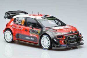 Citroen C3 WRC #10 K. Meeke / P. Nagle Rally Monte Carlo 2018 Norev 1:18 181636 Fém – 4. kép a 6-ből