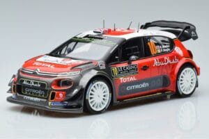 Citroen C3 WRC #10 K. Meeke / P. Nagle Rally Monte Carlo 2018 Norev 1:18 181636 Fém