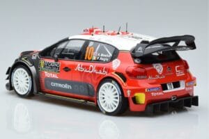 Citroen C3 WRC #10 K. Meeke / P. Nagle Rally Monte Carlo 2018 Norev 1:18 181636 Fém – 5. kép a 6-ből
