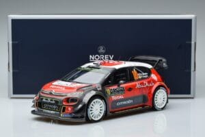 Citroen C3 WRC #10 K. Meeke / P. Nagle Rally Monte Carlo 2018 Norev 1:18 181636 Fém – 6. kép a 6-ből