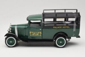 Citroen C4 F Palace Hotel Zöld Solido 1:18 118303-00 Fém – 3. kép a 6-ből