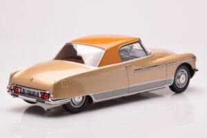 Citroen DS 19 Le Dandy Bézs és Barna Norev 1:18 181741 Fém – 2. kép a 6-ből