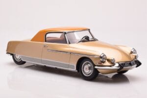 Citroen DS 19 Le Dandy Bézs és Barna Norev 1:18 181741 Fém – 4. kép a 6-ből