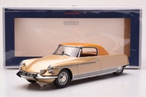 Citroen DS 19 Le Dandy Bézs és Barna Norev 1:18 181741 Fém – 6. kép a 6-ből