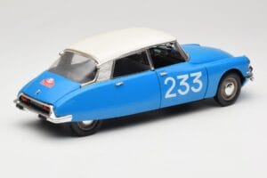Citroen DS #233 Rally Kék Solido 1:18 8034 Fém – 3. kép a 8-ből