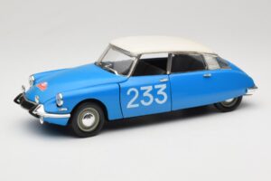 Citroen DS #233 Rally Kék Solido 1:18 8034 Fém