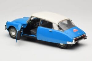 Citroen DS #233 Rally Kék Solido 1:18 8034 Fém – 5. kép a 8-ből