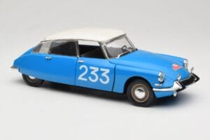 Citroen DS #233 Rally Kék Solido 1:18 8034 Fém – 6. kép a 8-ből