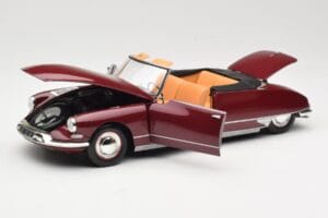 Citroen DS19 Kabrió Bordeaux Norev 1:18 181561 Fém – 2. kép a 8-ből