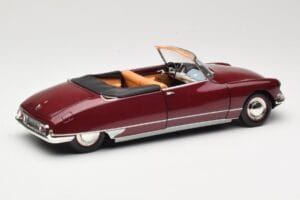 Citroen DS19 Kabrió Bordeaux Norev 1:18 181561 Fém – 3. kép a 8-ből