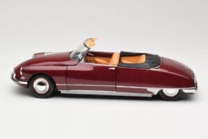 Citroen DS19 Kabrió Bordeaux Norev 1:18 181561 Fém – 4. kép a 8-ből