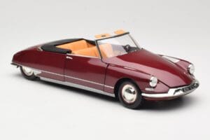 Citroen DS19 Kabrió Bordeaux Norev 1:18 181561 Fém – 6. kép a 8-ből