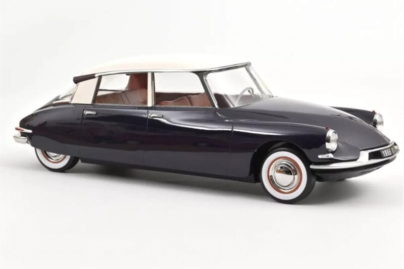 Citroen DS19 Lila & Champagne Norev 1:12 121579 Fém