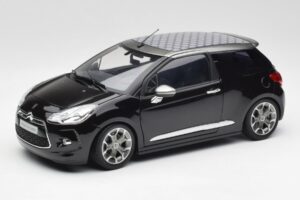 Citroen DS3 Cabrio Perla Nera Fekete Norev 1:18 AMC019115 Fém