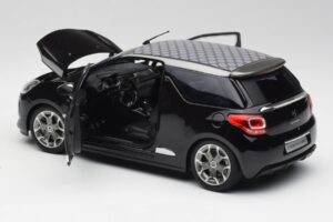 Citroen DS3 Cabrio Perla Nera Fekete Norev 1:18 AMC019115 Fém – 5. kép a 8-ből