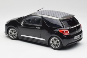 Citroen DS3 Cabrio Perla Nera Fekete Norev 1:18 AMC019115 Fém – 7. kép a 8-ből