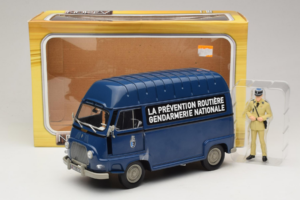 Citroen Estafette Gendarmerie Kék Figurával Norev 1:18 185165 Fém – 6. kép a 6-ből