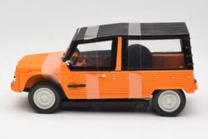 Citroen Mehari 4x2 Narancs Norev 1:18 181515 Fém – 3. kép a 6-ből