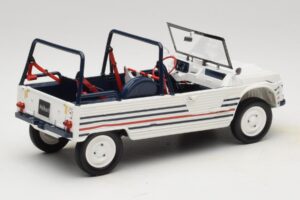 Citroen Mehari Kék Fehér Piros Norev 1:18 181805 Fém – 3. kép a 7-ből