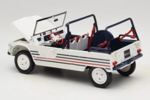 Citroen Mehari Kék Fehér Piros Norev 1:18 181805 Fém – 5. kép a 7-ből