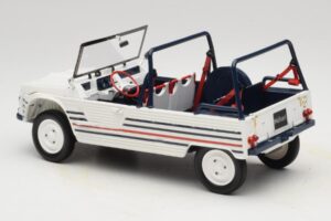 Citroen Mehari Kék Fehér Piros Norev 1:18 181805 Fém – 6. kép a 7-ből
