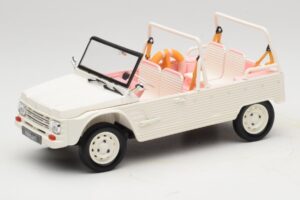 Citroen Mehari Eden Sorbet Fehér és Rózsaszín Norev 1:18 181804 Fém