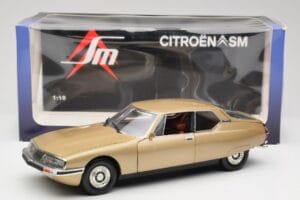 Citroen SM Maserati Arany Norev 1:18 181585 Fém – 8. kép a 8-ből