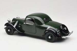Citroen Traction Avant 11 Coupe Zöld Solido 1:18 8179 Fém – 7. kép a 8-ből
