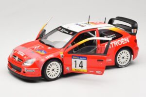 Citroen Xsara T4 WRC #14 P. Bugalski / J-P. Chiaroni WRC 2001 Solido 1:18 9021 Fém – 2. kép a 8-ből