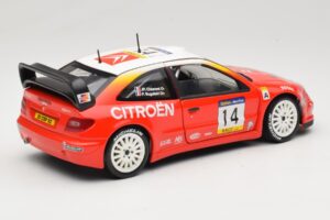 Citroen Xsara T4 WRC #14 P. Bugalski / J-P. Chiaroni WRC 2001 Solido 1:18 9021 Fém – 3. kép a 8-ből